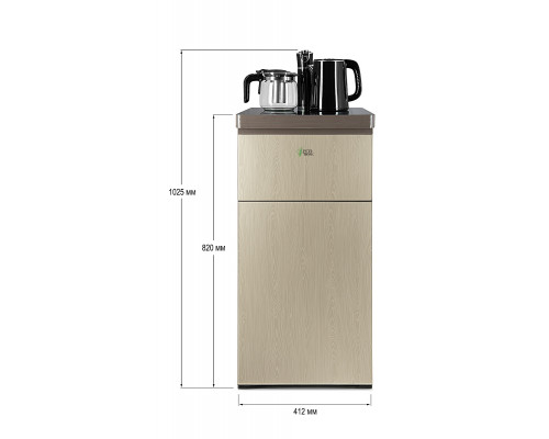 Кулер с чайным столиком Тиабар Ecotronic TB7-LE gold