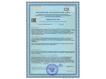 Свидетельство "Маунтин КИДС"